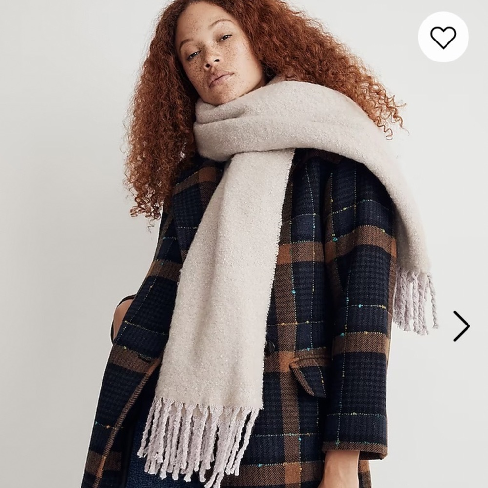 Madewell Fluffy Wrap Scarf